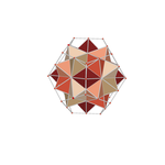 5 octahedra compound in a dodecahedron
